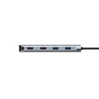 USB hub with multiple ports on a white background