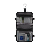 Targus black laptop backpack inside accessory compartment