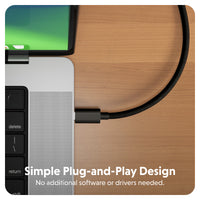 HyperDrive USB-C to HDMI 4K60Hz Cable - Black