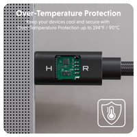 HyperDrive Next USB4 Type-C Performance Cable (1.2m/4ft) - Black