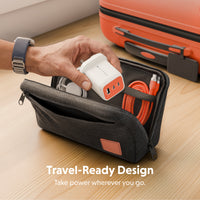 HyperJuice Flex 65W GaN Charger - Orange (EU)