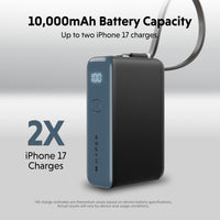 HyperJuice Flex 10K 30W Power Bank - Black