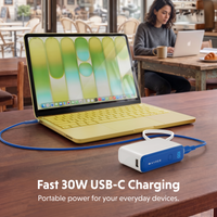 HyperJuice Flex 10K 30W Power Bank - Blue