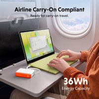 HyperJuice Flex 10K 30W Power Bank - Orange