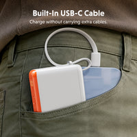 HyperJuice Flex 10K 30W Power Bank - Orange