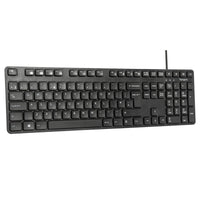 Targus UK Full sized Wired Keyboard and Mouse Combo (French) AKM622FR 5063194001951