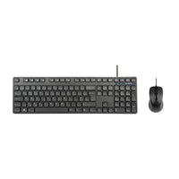 Targus UK Full sized Wired Keyboard and Mouse Combo (French) AKM622FR 5063194001951