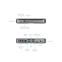 Targus Docking Stations USB-C® Hybrid/Universal 4K Quad Docking Station with 100W PD
