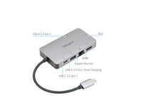 Targus Docking Stations USB-C DP Alt Mode Single Video 4K HDMI/VGA Docking Station with 100W PD Pass-Thru DOCK419EUZ 5051794030334