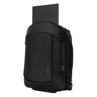 Targus Laptop Bags 15.6” EcoSmart® Mobile Tech Traveler Rolling Backpack - Black TBR040GL 5051794033472