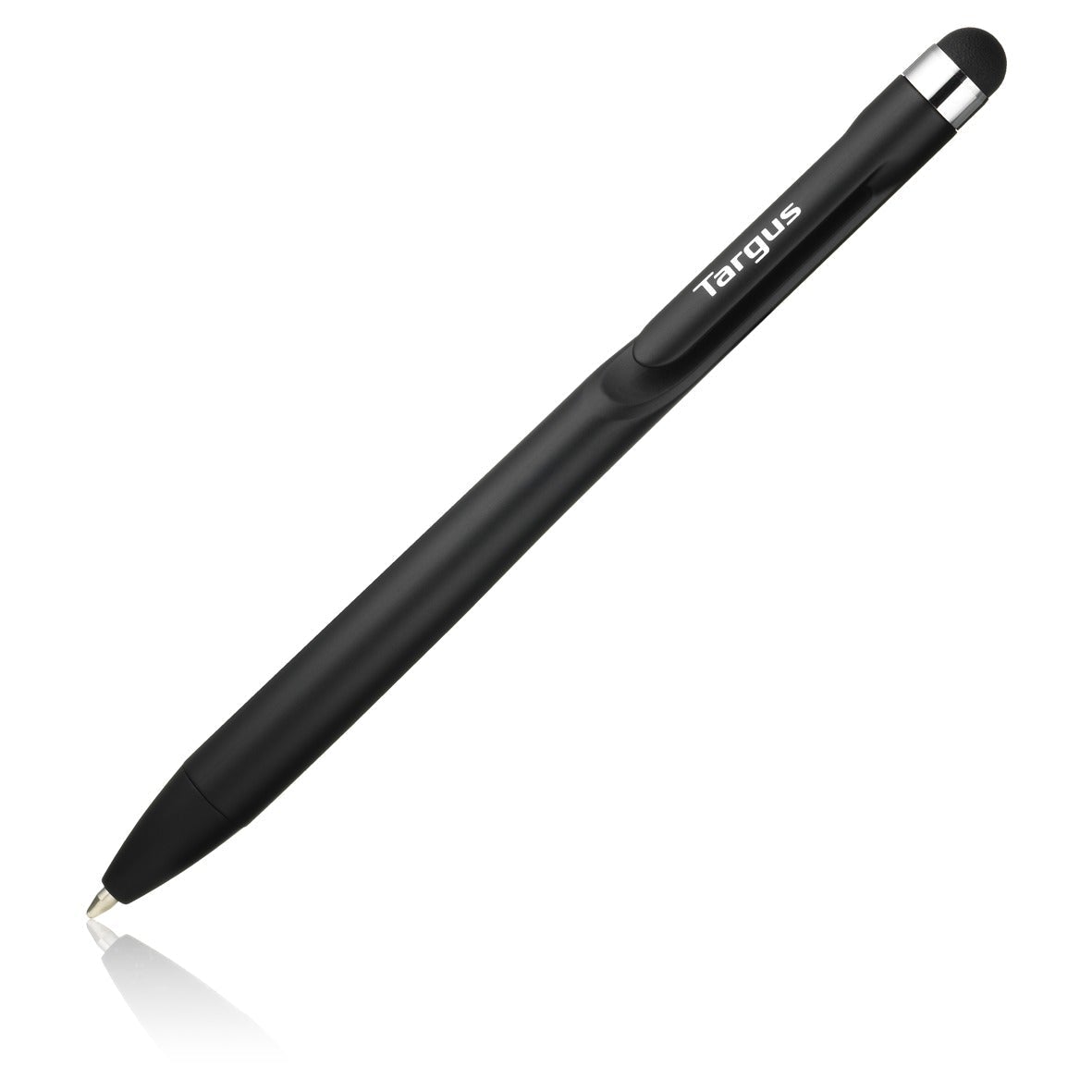 Antimicrobial 2-in-1 Stylus Pen For Smartphones and Touchscreens Black