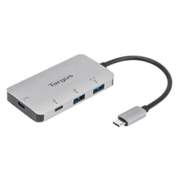 Targus USB-C Multi-Port Hub with 2x USB-A and 2x USB-C Ports with 100W PD Pass-Thru