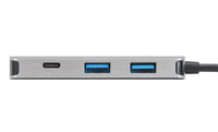 Targus USB-C Multi-Port Hub with 2x USB-A and 2x USB-C Ports with 100W PD Pass-Thru