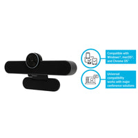 Targus Webcams All-in-One 4K Video Conference System (UK Plug) AEM350UKZ 5051794042481