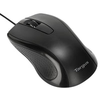 Targus Wired Mouse Full-Size Optical Antimicrobial Wired Mouse AMU81AMGL 5051794041743