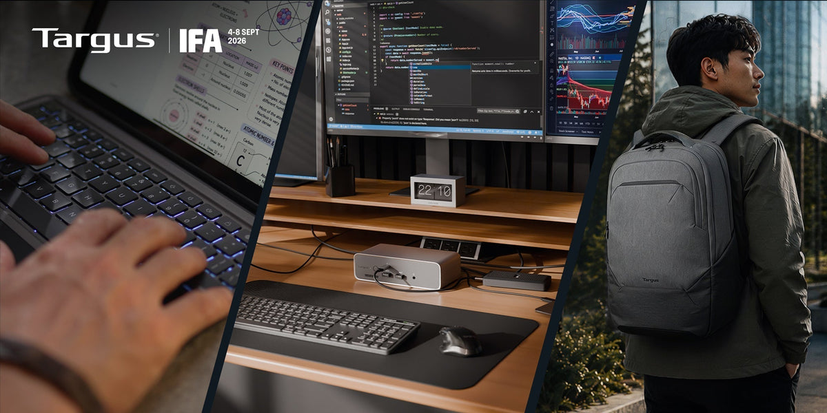 Targus Showcases Mobile Tech Accessories Built for the Realities of Modern Work at IFA 2026