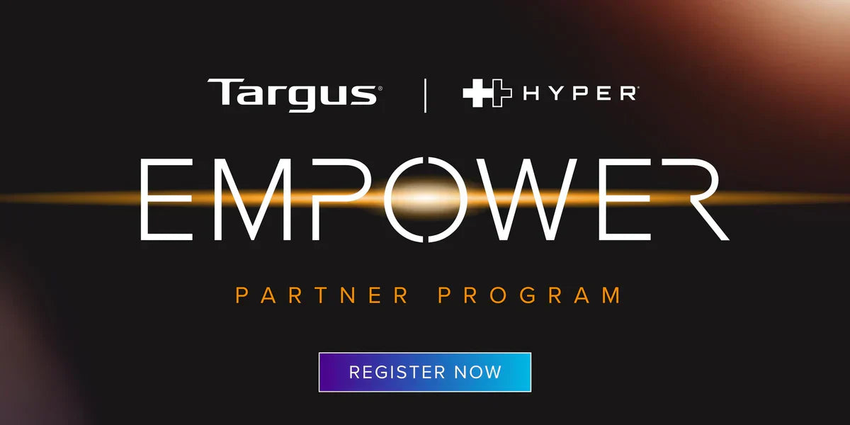 Boost revenue with Targus & HYPER® Empower Partner Program