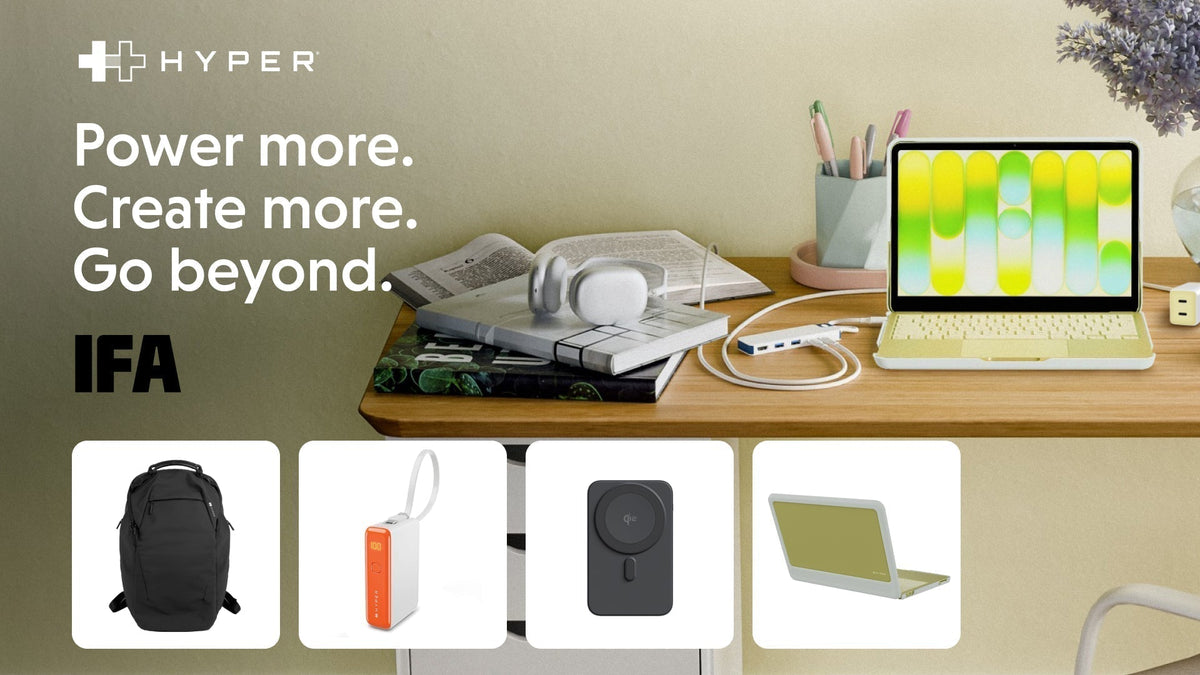 Hyper Brings its Latest Range of Power, Connectivity and MacBook Accessories to IFA 2026