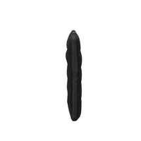 black laptop sleeve side view