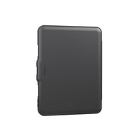 A dark gray rectangular protective case with rounded corners, shown from a three-quarters perspective on a solid white background. The brand name 'Tegedy' is subtly printed vertically on the side.