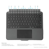 VersaVu® Bluetooth® Keyboard Case for iPad (A16), Air® (M3)/(M2) 11-inch, iPad® (10th gen) 10.9-inch, iPad Air® (5th and 4th gen.) 10.9-inch and iPad Pro® (4th, 3rd, 2nd and 1st gen.) 11-inch (French)