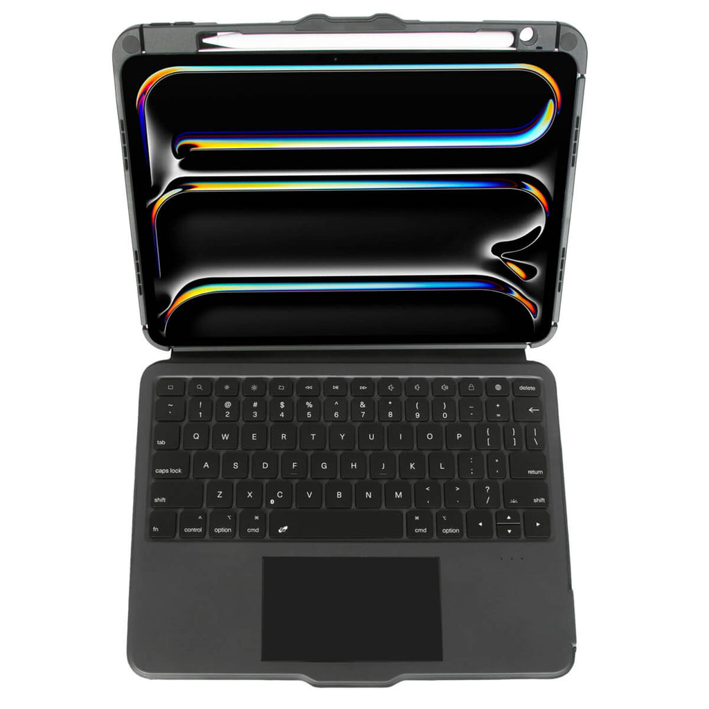 Apple Magic Keyboard Case Silver w/Touchpad for Apple iPad Pro 11 (M4/M5) | SCAN Apple Magic Keyboard Case Silver w/Touchpad for Apple iPad Pro 11 (M4/M5) | SCAN