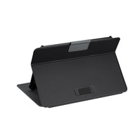Black targus universal case on white background back