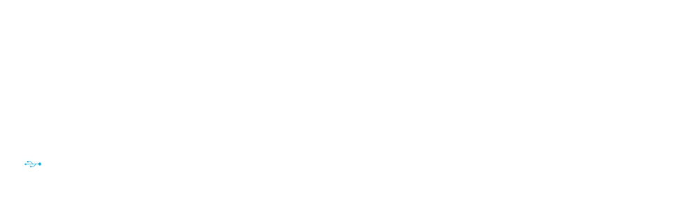 a graphic of a USB cable going around a coffee cup and attaching to a laptop computer