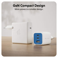 HyperJuice Flex 65W GaN Charger - Blue (EU)