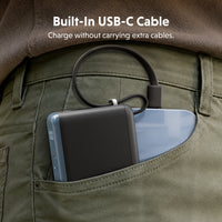 HyperJuice Flex 10K 30W Power Bank - Black