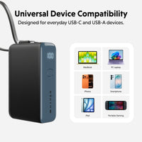 HyperJuice Flex 10K 30W Power Bank - Black