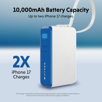 HyperJuice Flex 10K 30W Power Bank - Blue