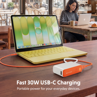HyperJuice Flex 10K 30W Power Bank - Orange