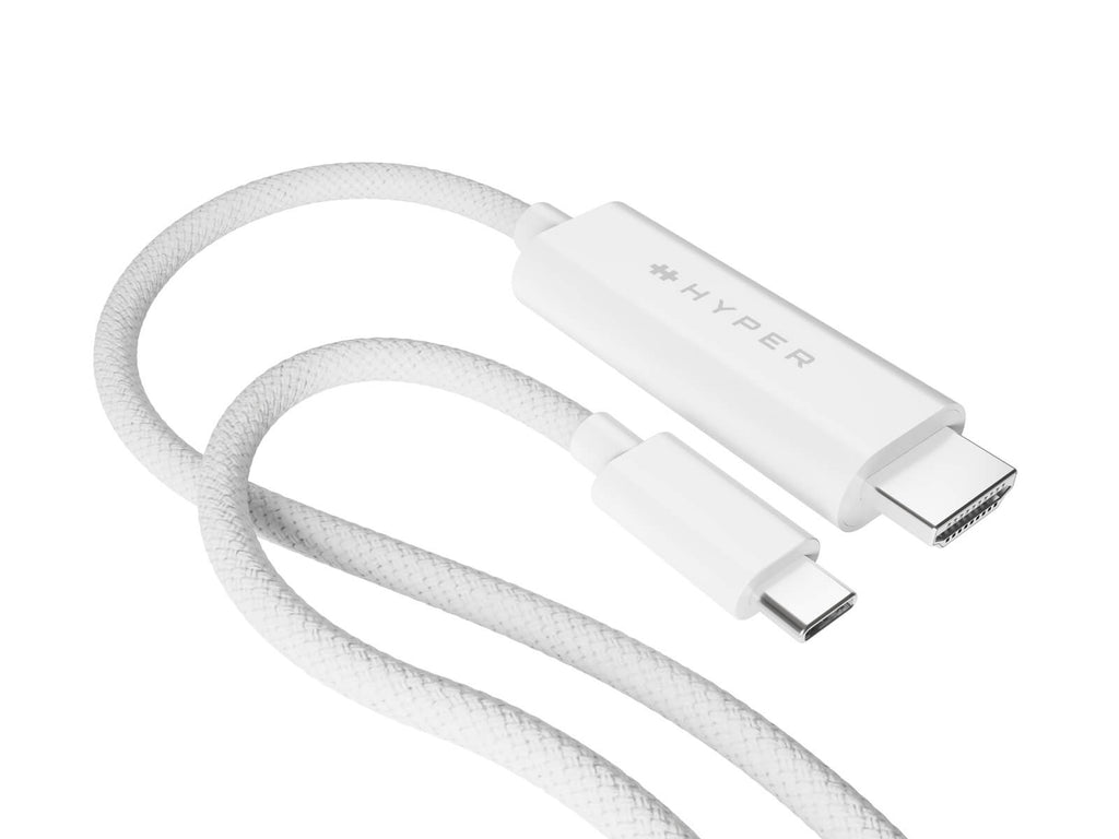 Hyper Adapter Hyper® HyperDrive USB-C to HDMI 4K60Hz Cable - White