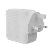 Targus Power Adapters Hyper® HyperJuice® 70W USB-C GaN Travel Charger (3C+1A) - White