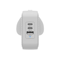 Targus Power Adapters Hyper® HyperJuice® 70W USB-C GaN Travel Charger (3C+1A) - White