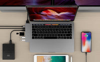 Hyper HyperDrive NET 6-in-2 USB-C Hub - Silver GN28D-SILVER 6941921144951