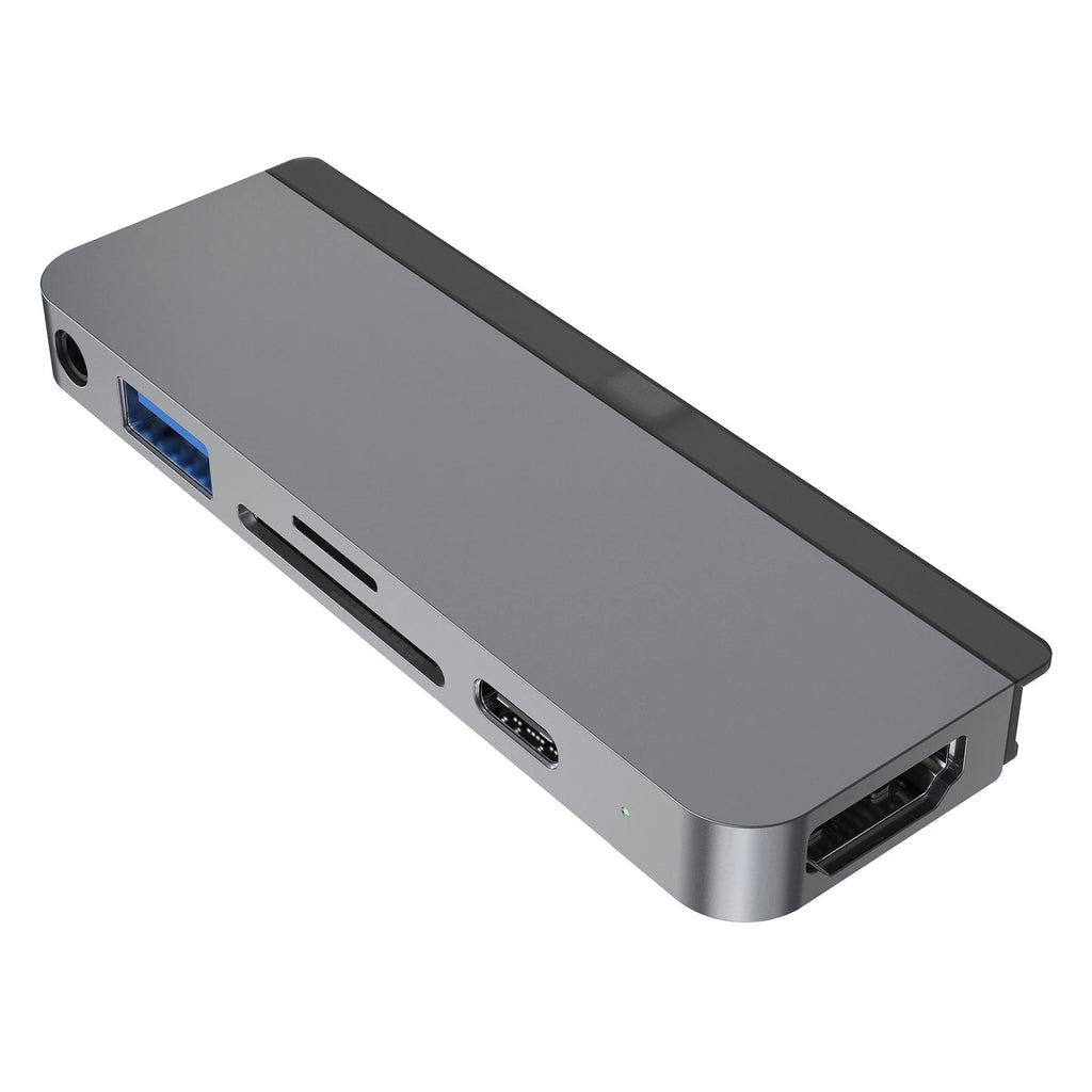 Hyper USB Hubs HyperDrive 6-in-1 USB-C Hub for iPad Pro/Air - Grey HD319B-GRY 6941921145842