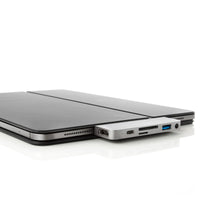 Hyper USB Hubs HyperDrive 6-in-1 USB-C Hub for iPad Pro/Air - Silver HD319B-SILVER 6941921145835