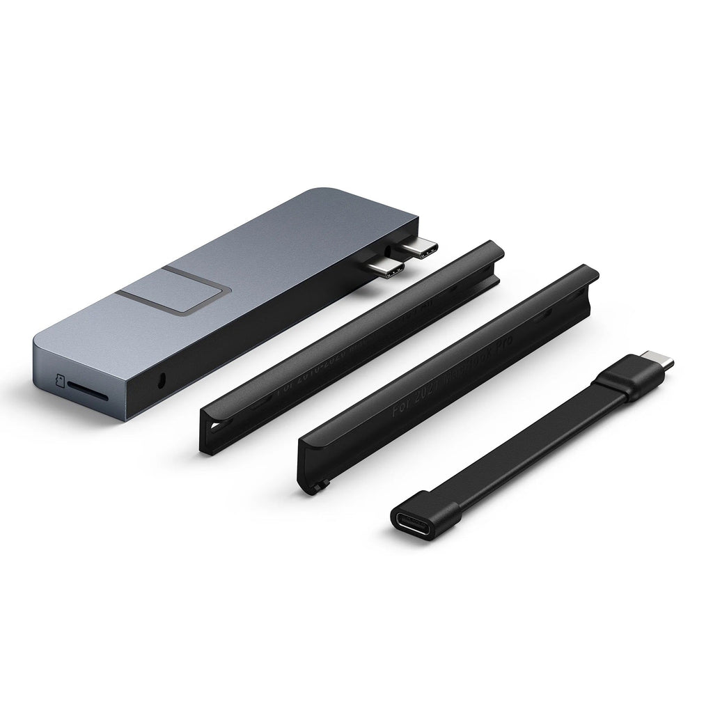Hyper USB Hubs HyperDrive DUO PRO 7-in-2 USB-C Hub - Grey HD575-GRY-GL 6941921148300