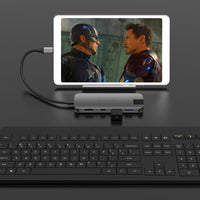 Hyper USB Hubs HyperDrive SLIM 8-in-1 USB-C Hub - Grey