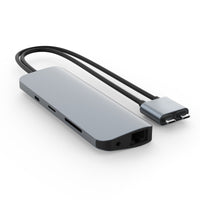 Hyper USB Hubs HyperDrive VIPER 10-in-2 USB-C Hub - Grey HD392-GRAY 6941921146030