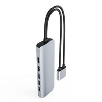 Hyper USB Hubs HyperDrive VIPER 10-in-2 USB-C Hub - Silver HD392-SILVER 6941921146047