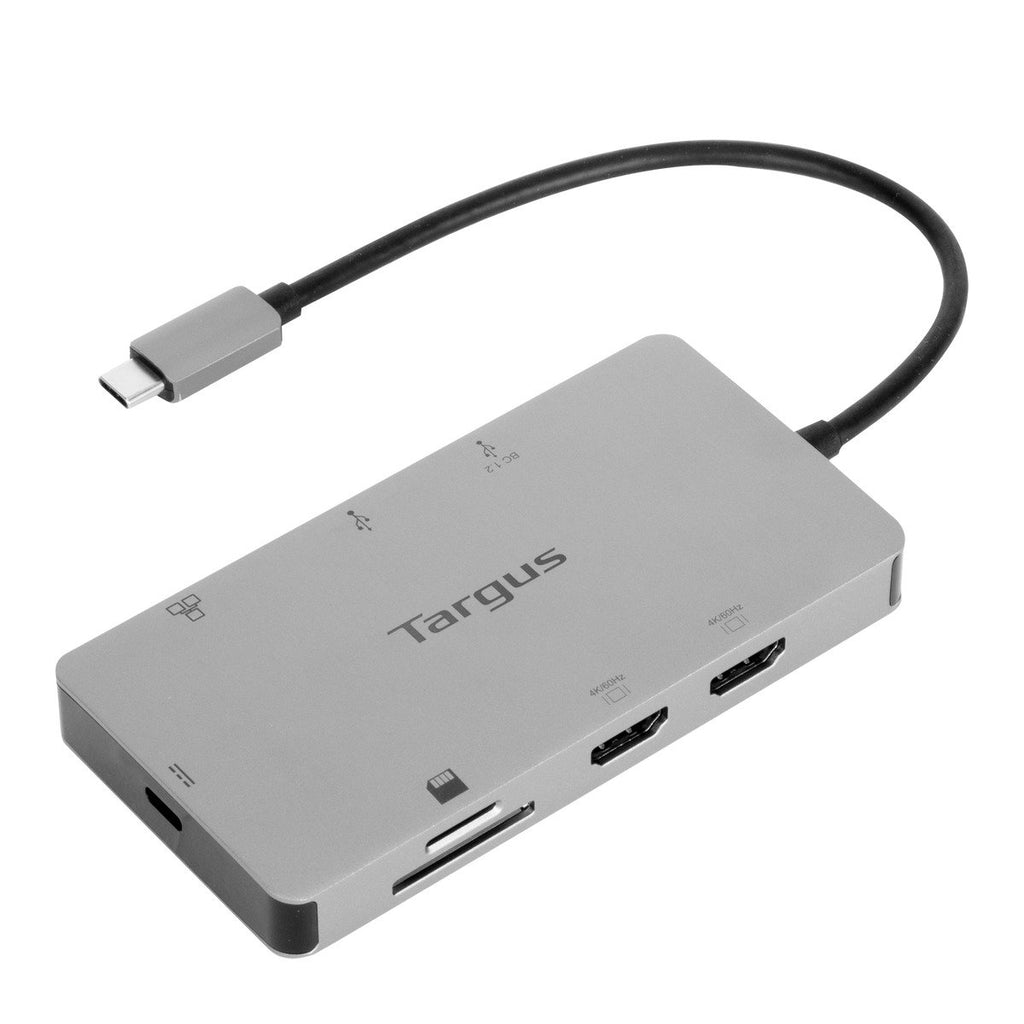 USB-C to Dual HDMI 4K Docking Station 100W PD Targus UK