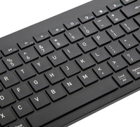 Targus Full-Size Multi-Device Bluetooth® Antimicrobial Keyboard (FR)