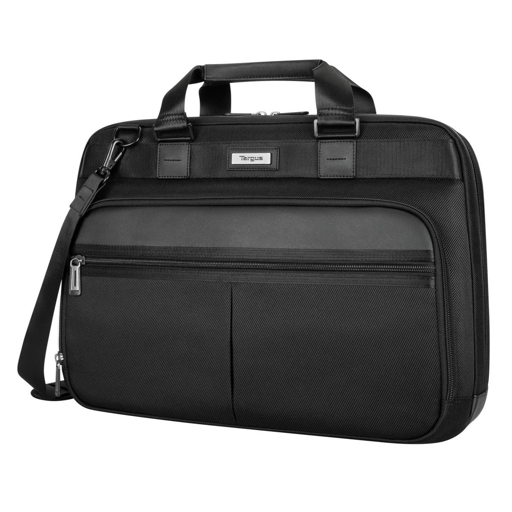 Targus 15.6 - 16-inch Mobile Elite Topload Briefcase - Black – Targus UK