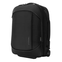 Targus 15.6” EcoSmart® Mobile Tech Traveler Rolling Backpack - Black