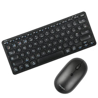 Targus UK Compact Multi-Device Bluetooth® Antimicrobial Keyboard (UK) and Products Compact Multi-Device Antimicrobial Wireless Mouse Bundle