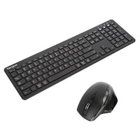 Targus UK Full-Size Multi-Device Bluetooth® Antimicrobial Keyboard (UK) and Antimicrobial Ergo Wireless Mouse Bundle